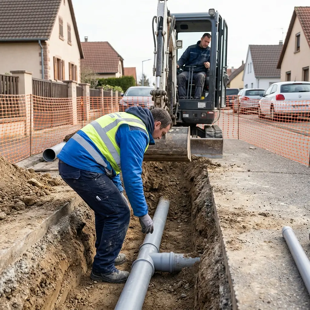 Pourquoi nous choisir pour le raccordement au tout à l'égout à Ebersheim ?