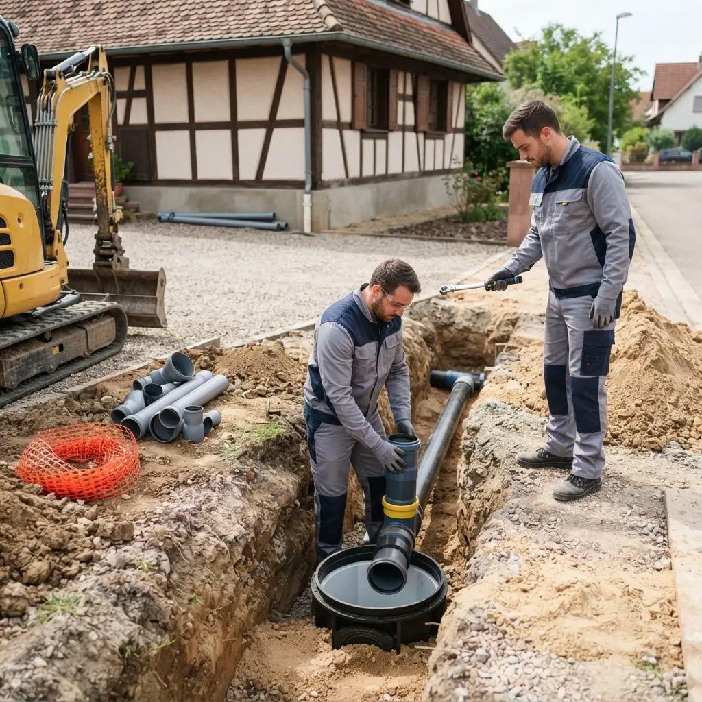Comment se déroule le raccordement à Hilsenheim ?