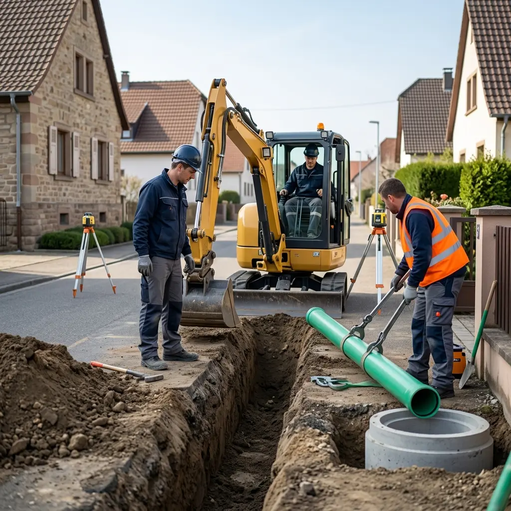 Pourquoi nous choisir à Lauterbourg pour un raccordement immédiat et soigné