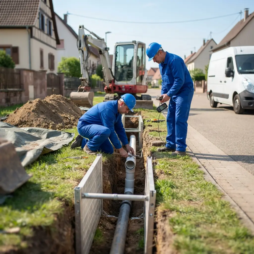 Comment se déroule le raccordement à Lipsheim ?