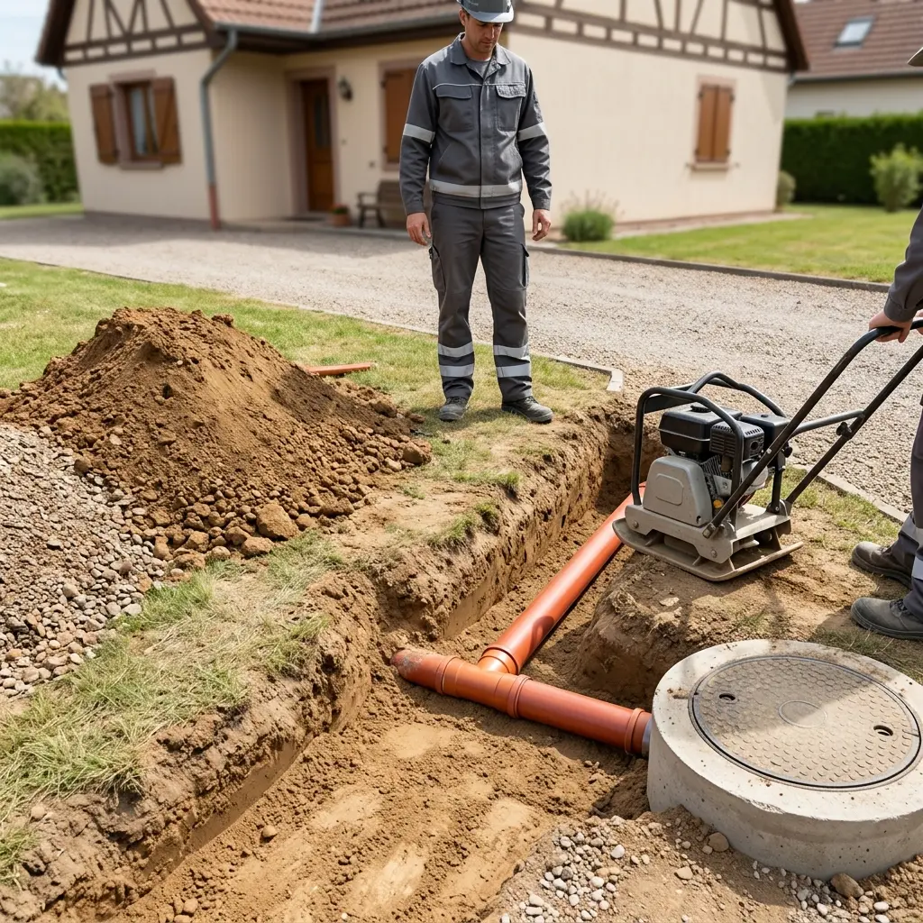 Raccordement au tout à l'égout Betschdorf (67660)