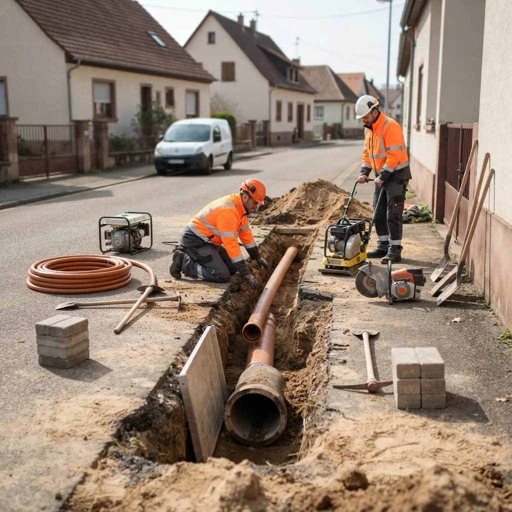 Comment se déroule le raccordement à Weyersheim ?