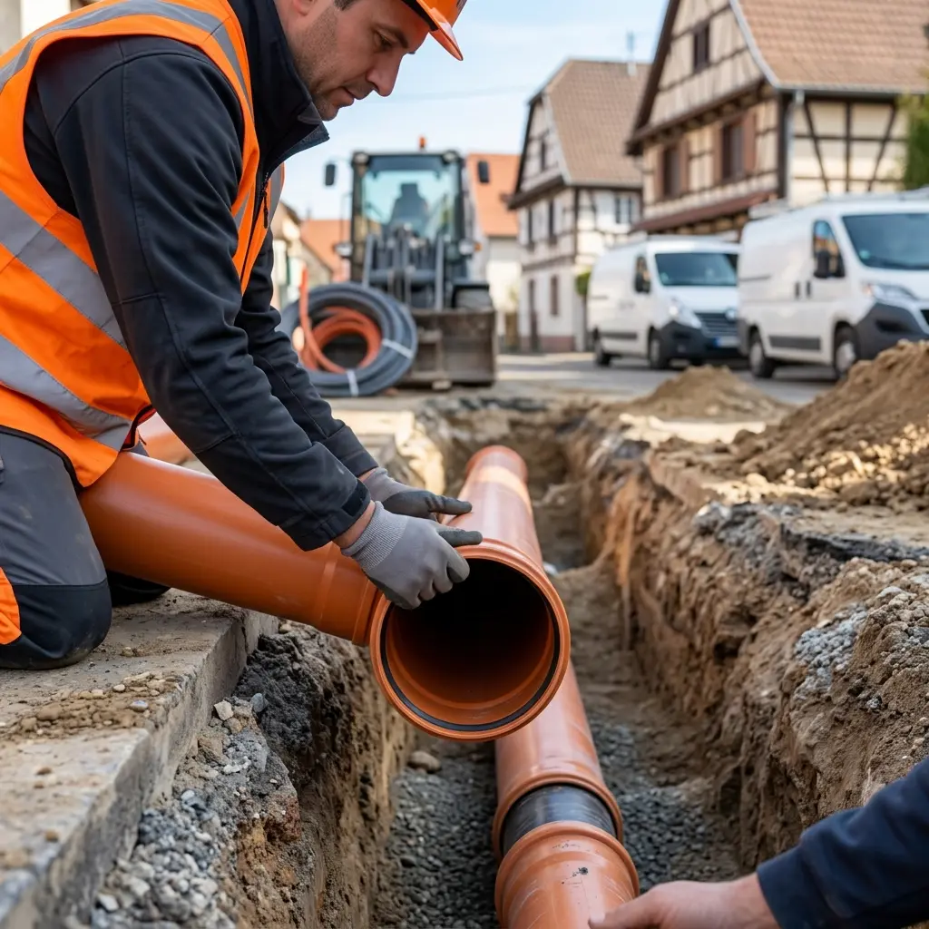 Expertise en raccordement à Scherwiller