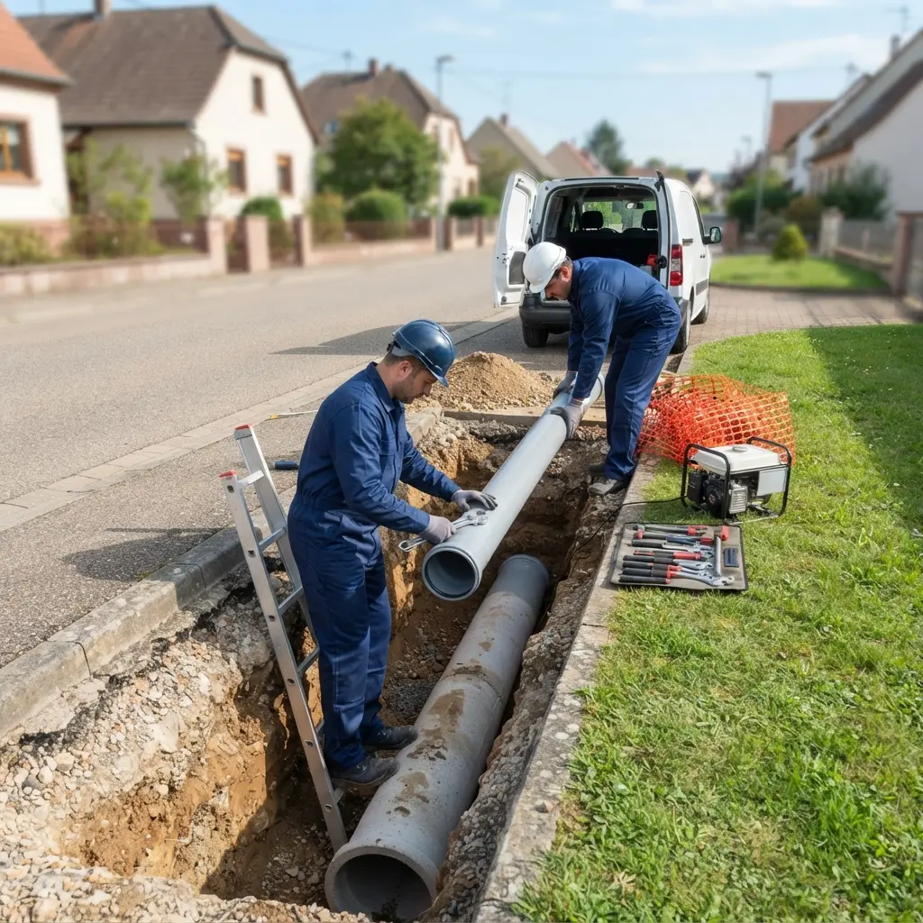Bons réflexes à Gambsheim si votre canalisation bloque