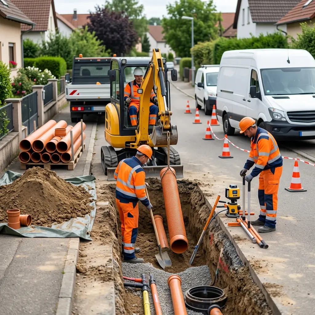 Expertise en raccordement à Bischheim