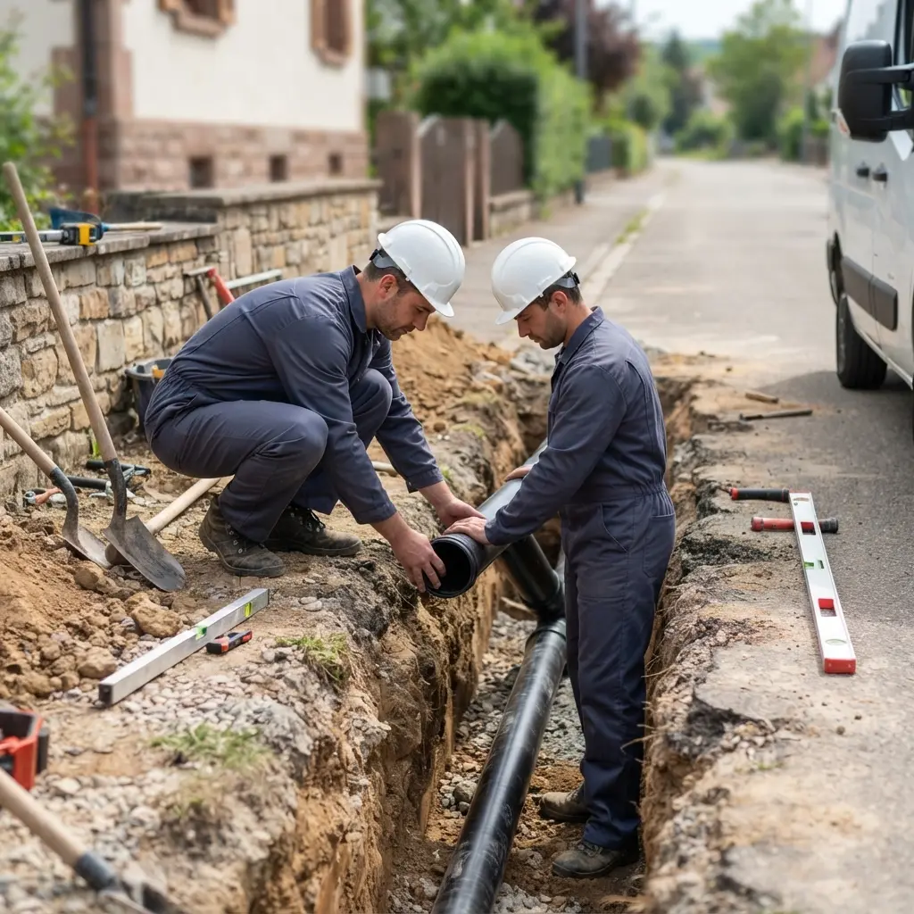Raccordement au tout à l'égout Wittisheim (67820)
