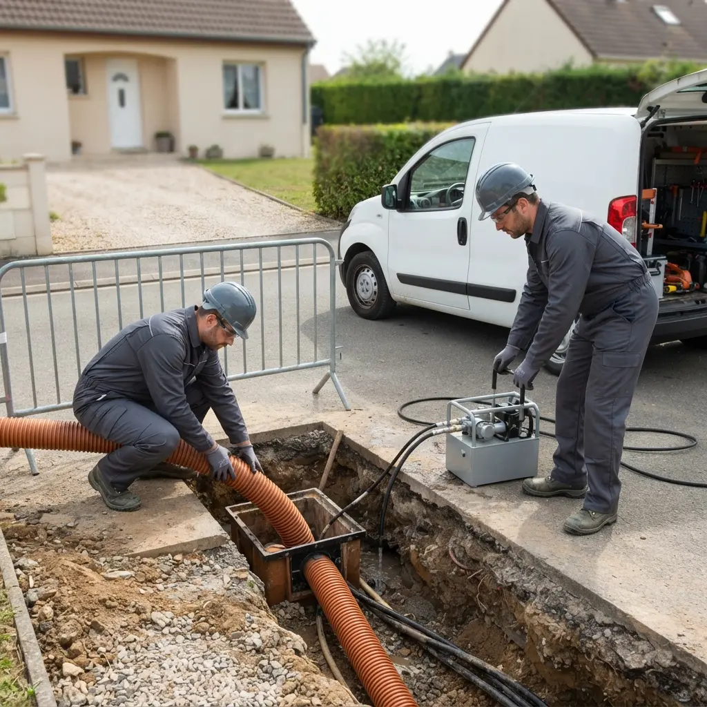 Raccordement au tout à l'égout Kilstett (67840)