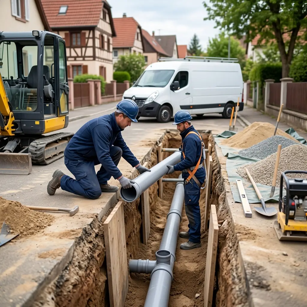 Comment se déroule le raccordement à Colmar ?