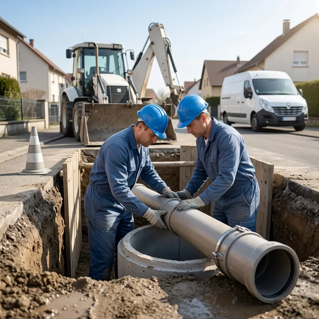 Quelles sont les étapes pour un raccordement à Houssen ?