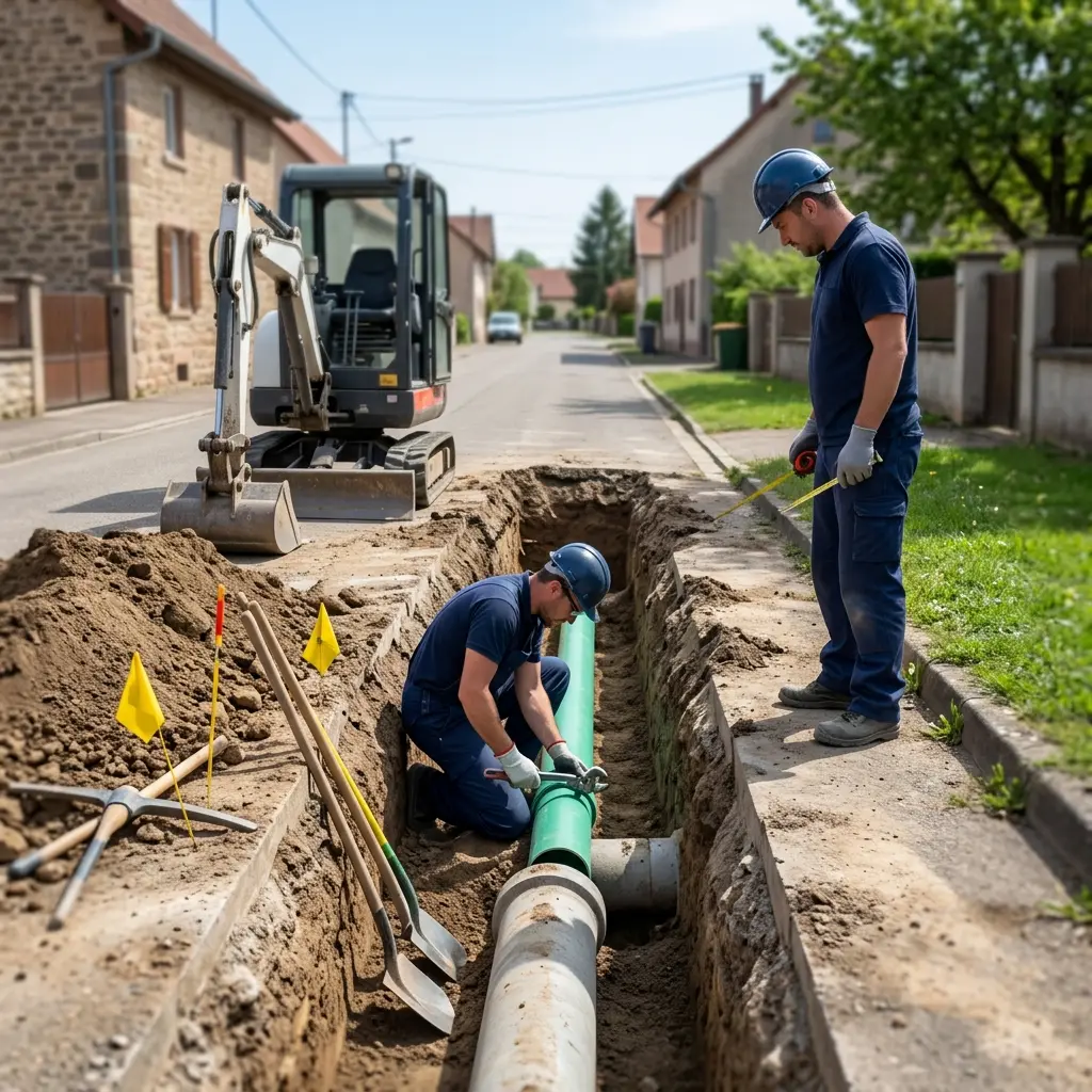 Raccordement au tout à l'égout Altkirch (68130)
