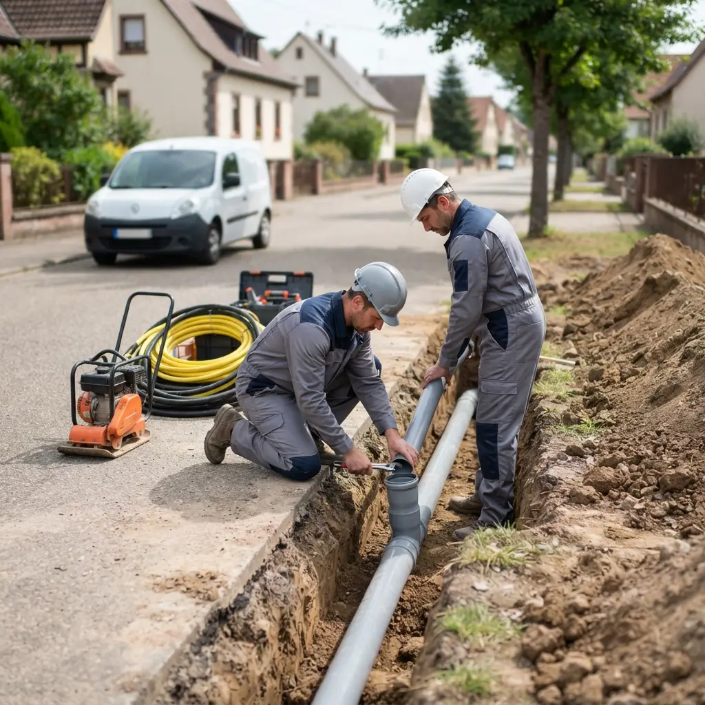 Pourquoi procéder au raccordement au tout à l'égout à Carspach avec nous ?