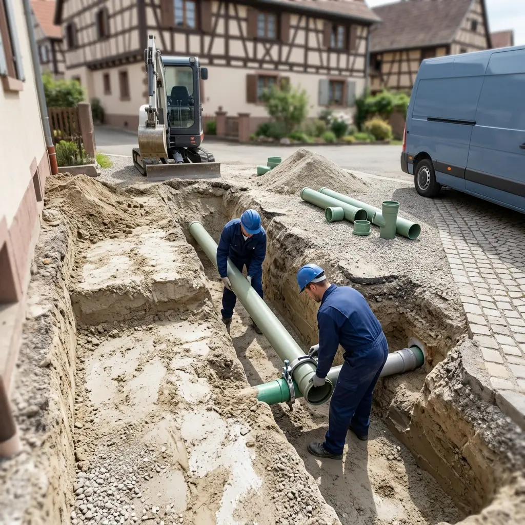 Comment se déroule le branchement à Ribeauvillé ?