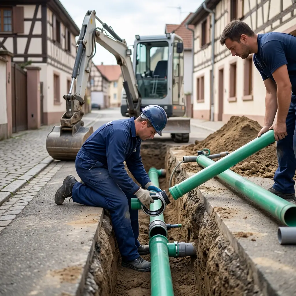Comment se déroule le raccordement à Turckheim ?
