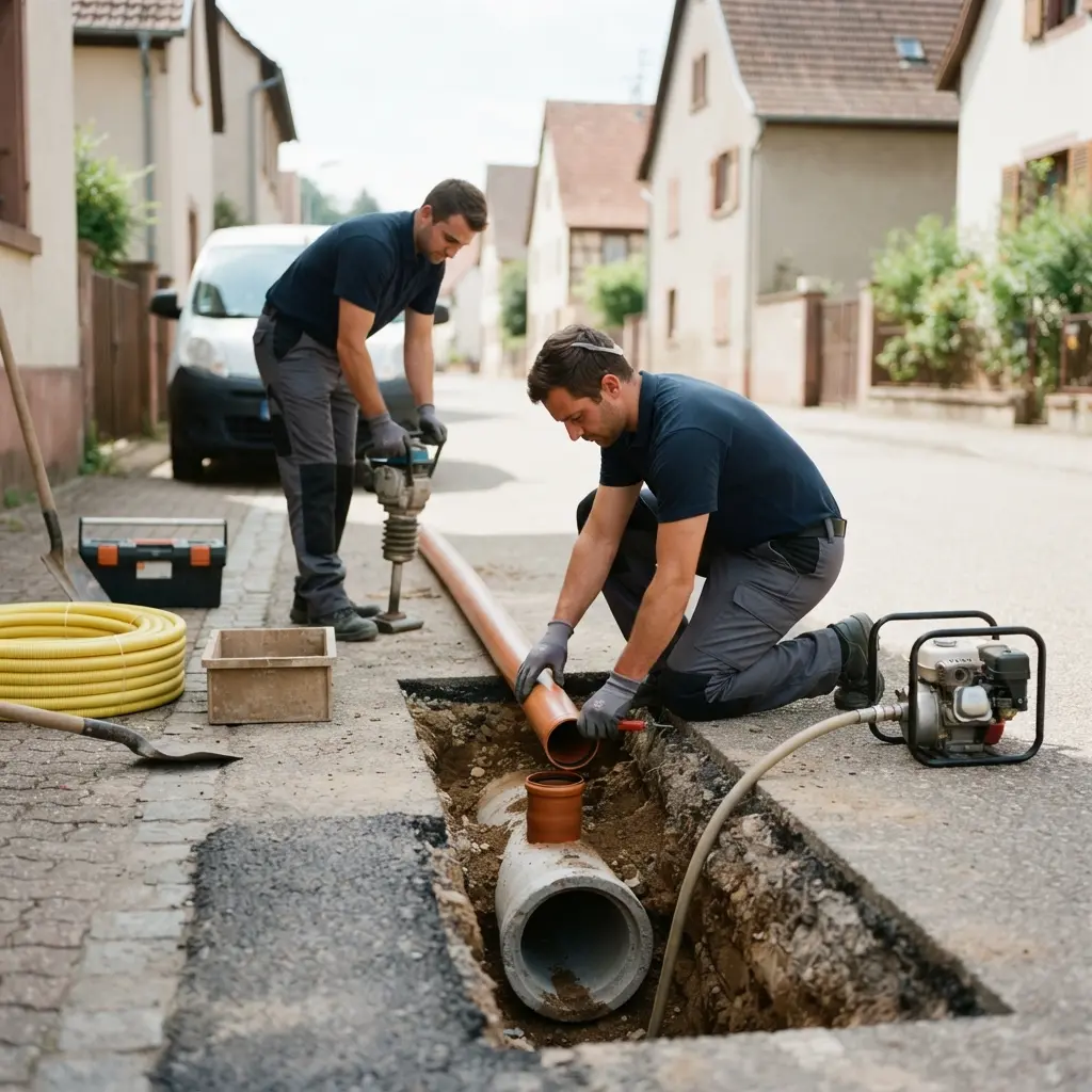 Comment se déroule le raccordement à Rouffach ?