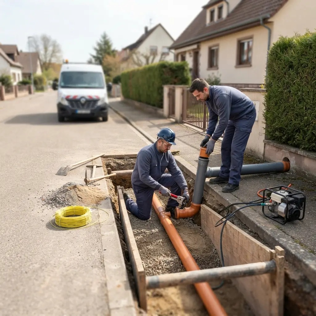 Technique et diagnostic de raccordement