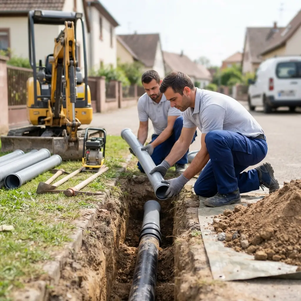 Expertise en raccordement à Andolsheim