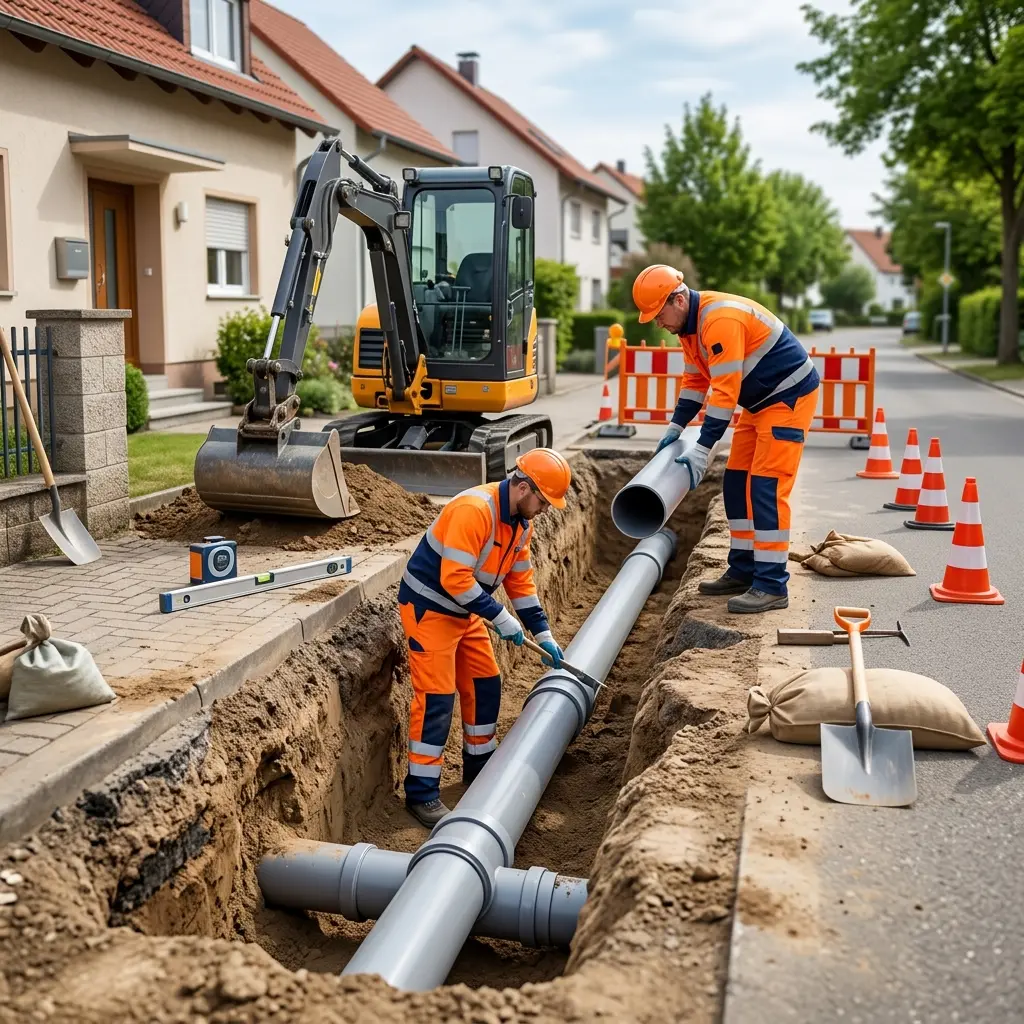 Raccordement au tout à l'égout Baldersheim (68390)