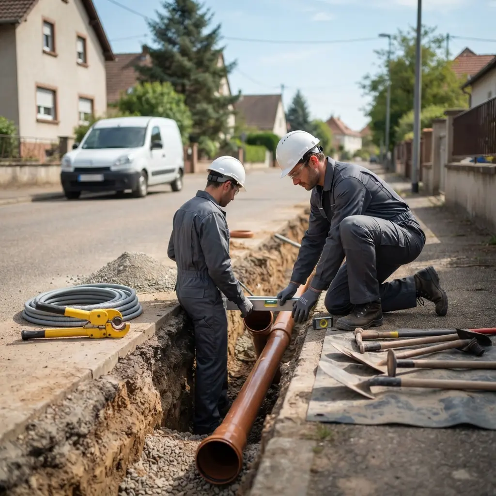 Votre raccordement au tout à l'égout à Habsheim
