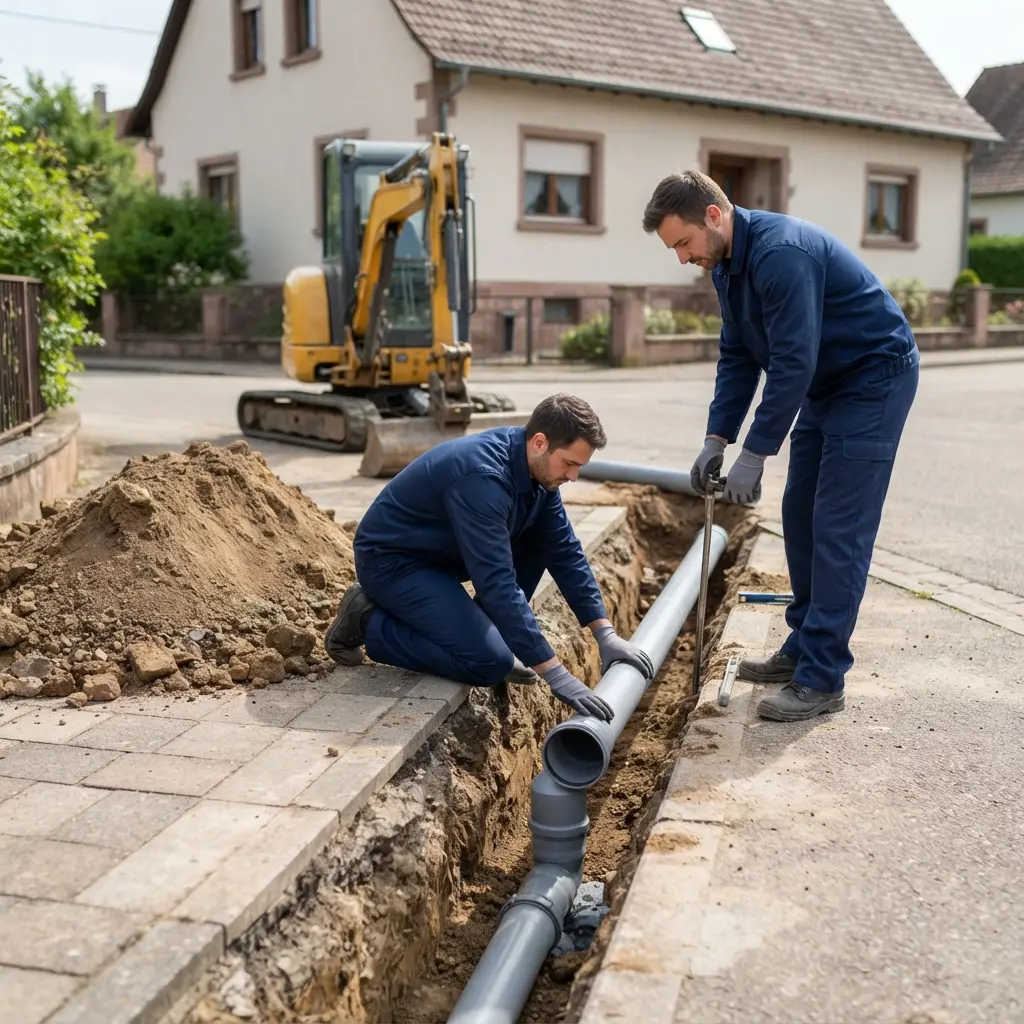 Comment nous réalisons vos travaux de raccordement