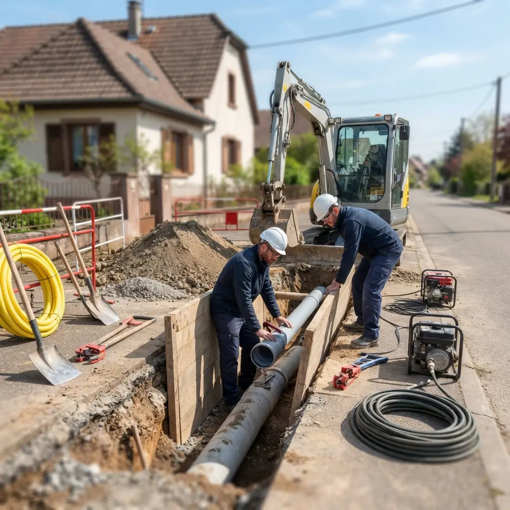 Un accompagnement pour vos travaux d'assainissement