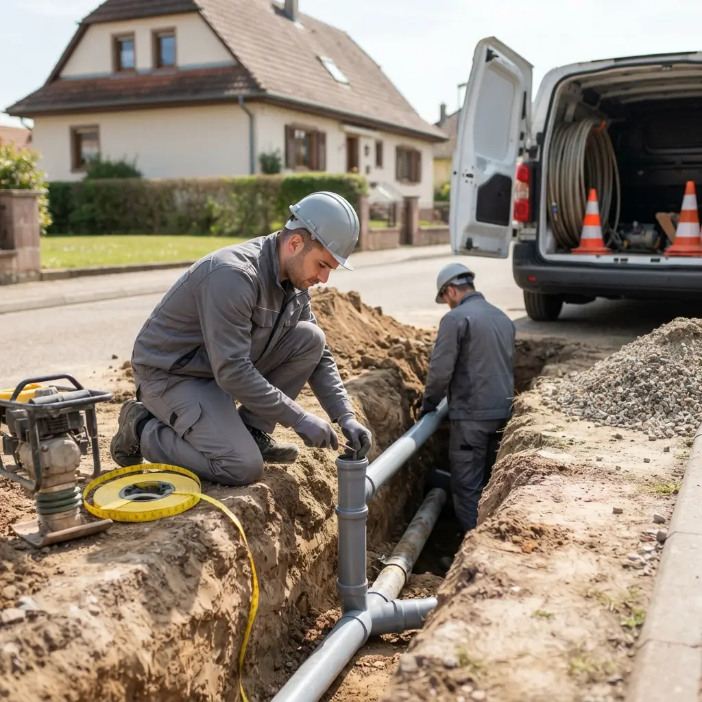 Expertise en raccordement à Sierentz
