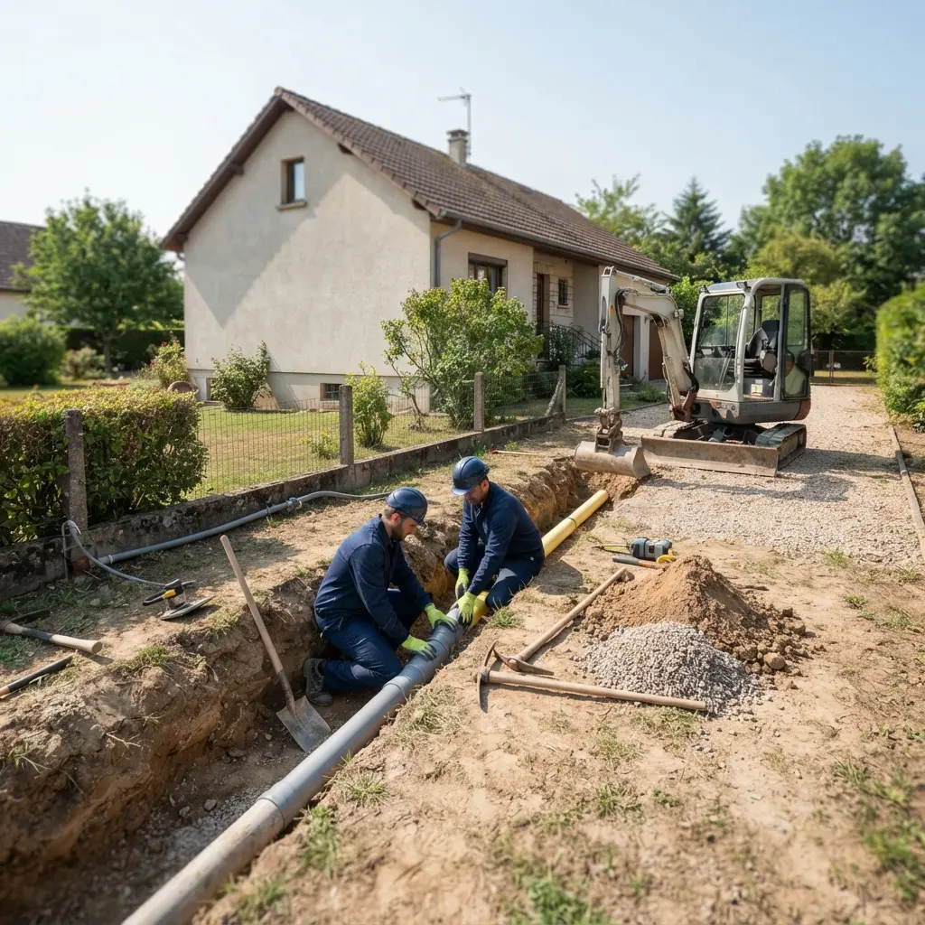 Raccordement au tout à l'égout Sierentz (68510)