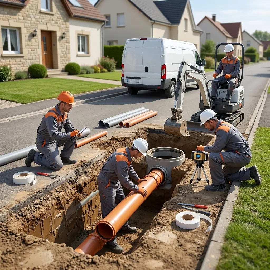 Raccordement au tout à l'égout Buhl (68530)