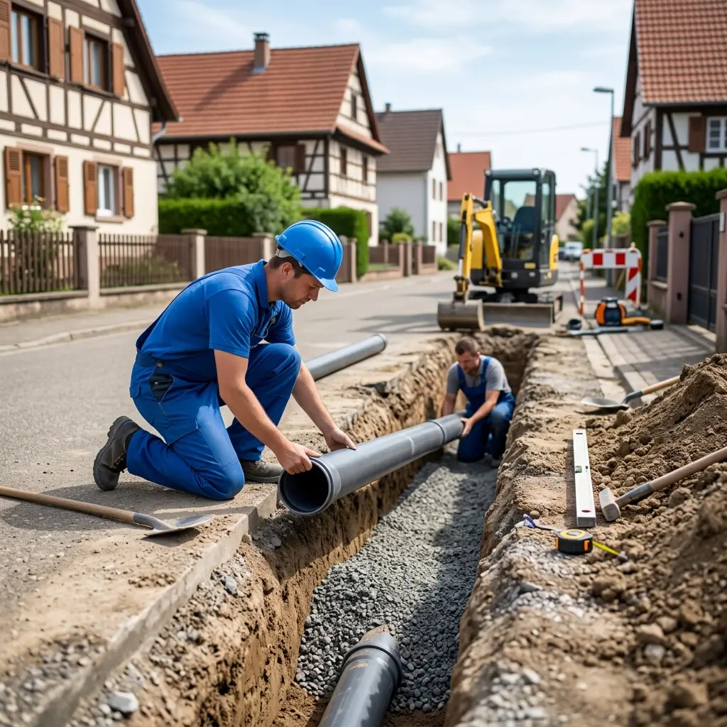Comment se déroule le raccordement à Biesheim ?