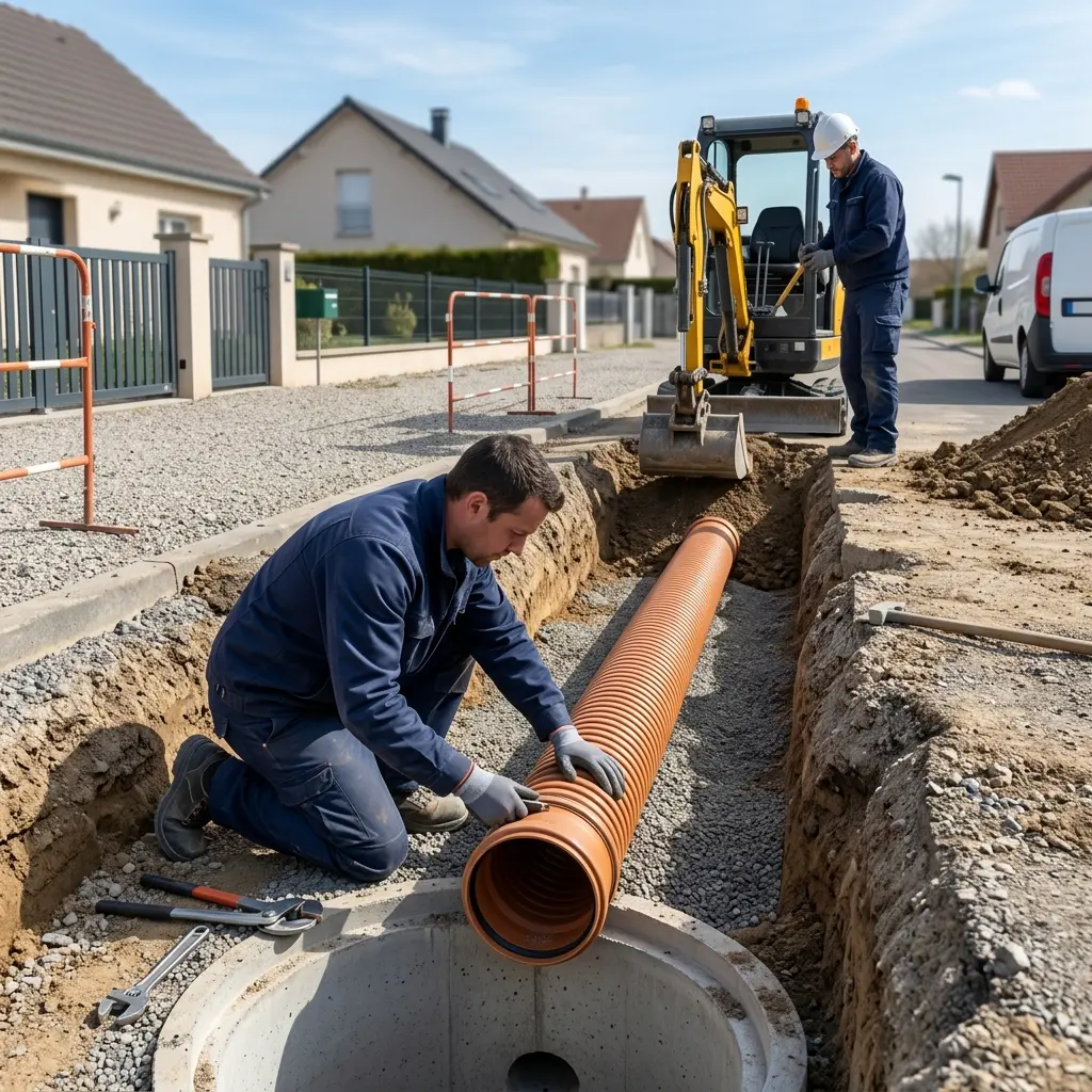 Comment se déroule l’intervention de raccordement à Volgelsheim ?
