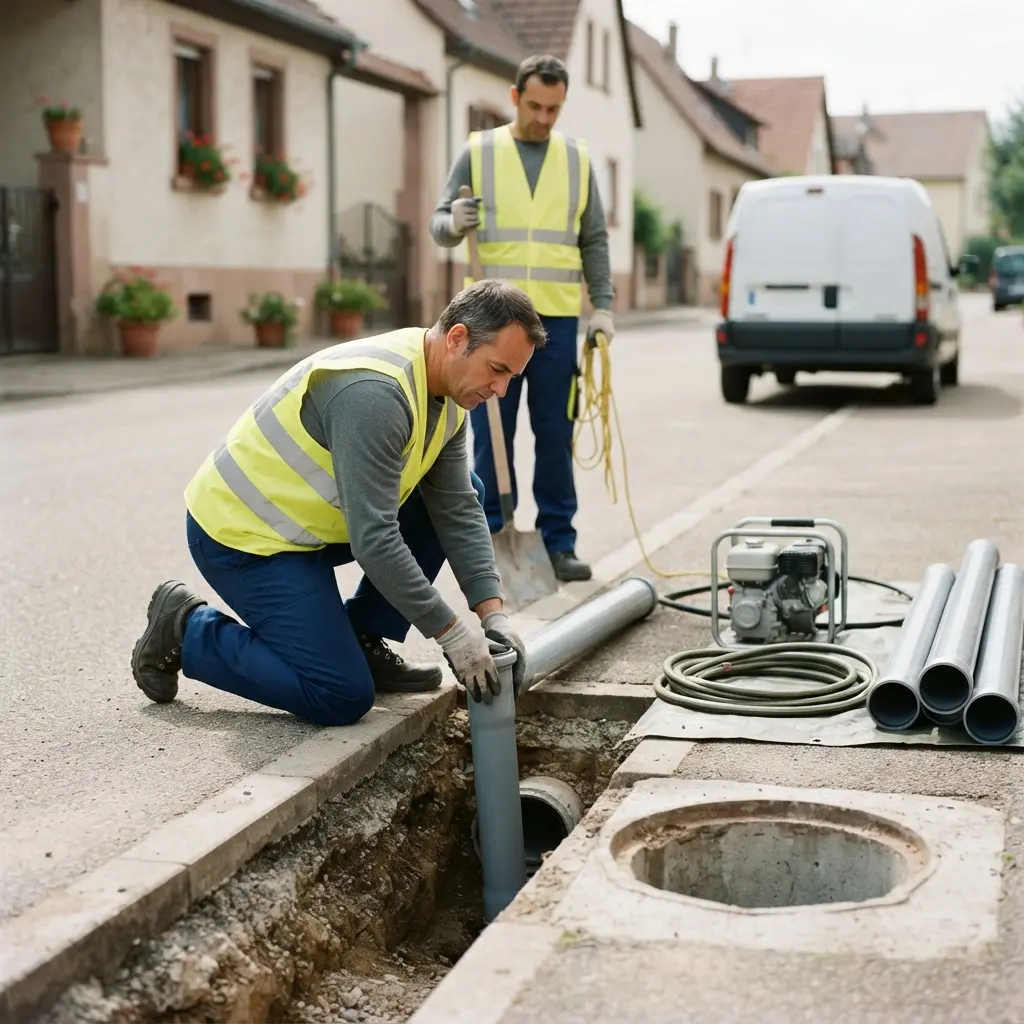Comment se déroule le raccordement à Bergheim ?