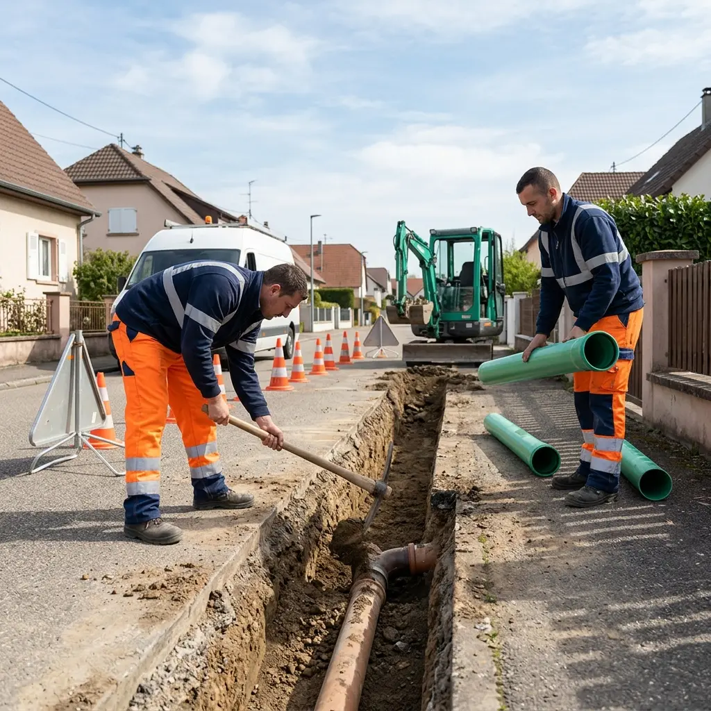 Comment se déroule le raccordement à Morschwiller-le-Bas ?