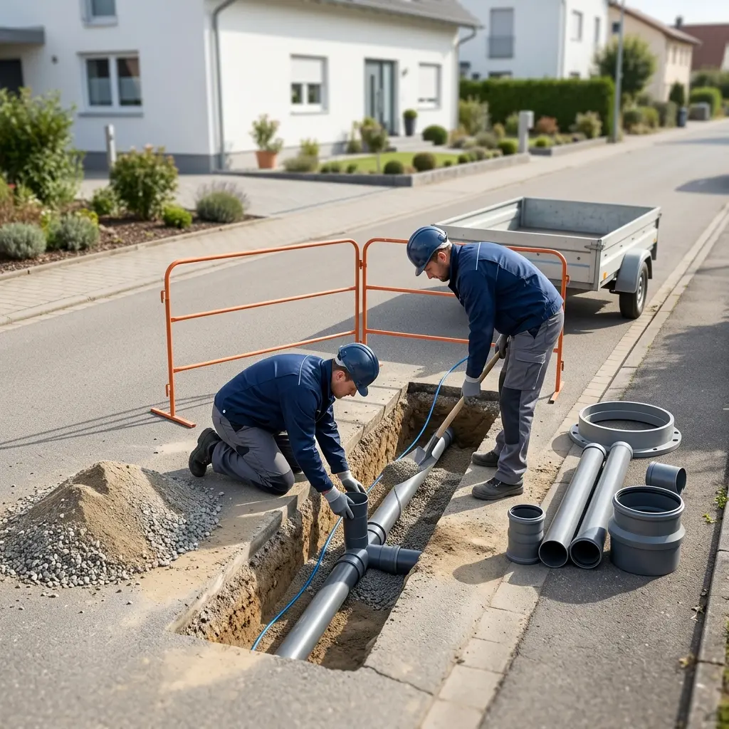 Raccordement au tout à l'égout Pulversheim (68840)