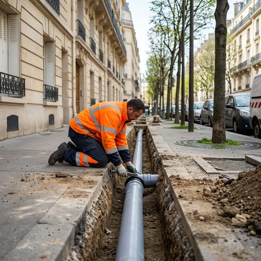 Raccordement au tout à l'égout Paris (75000)