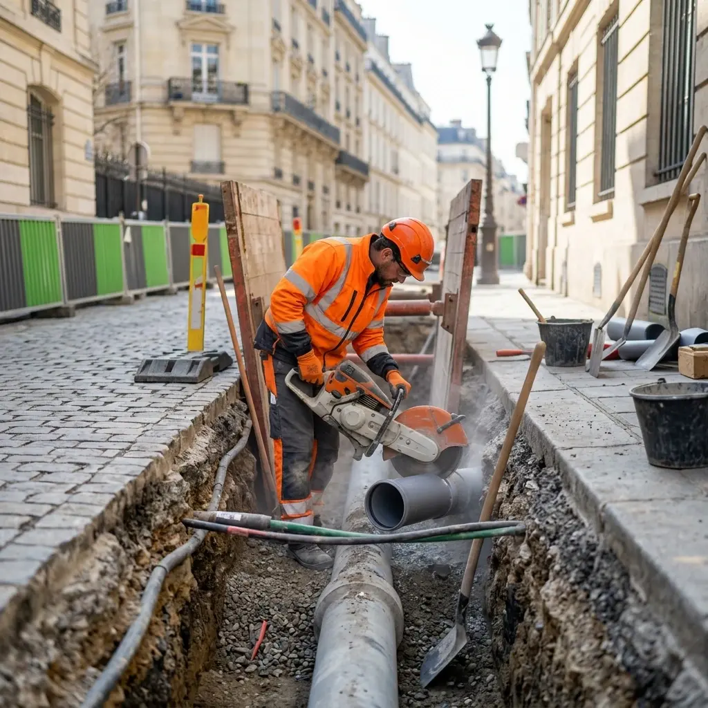 Comment se déroule le raccordement à Paris 6e ?