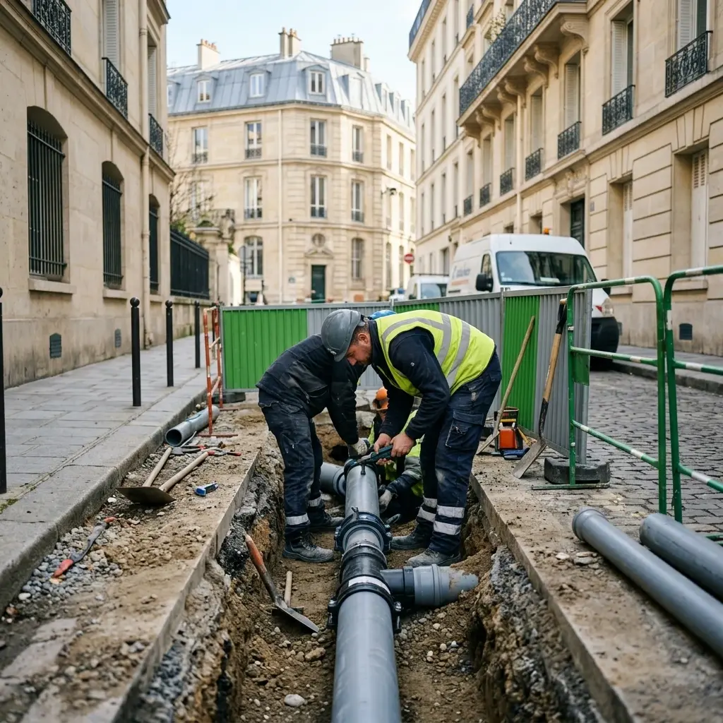 Comment se déroule le raccordement à Paris 11e ?