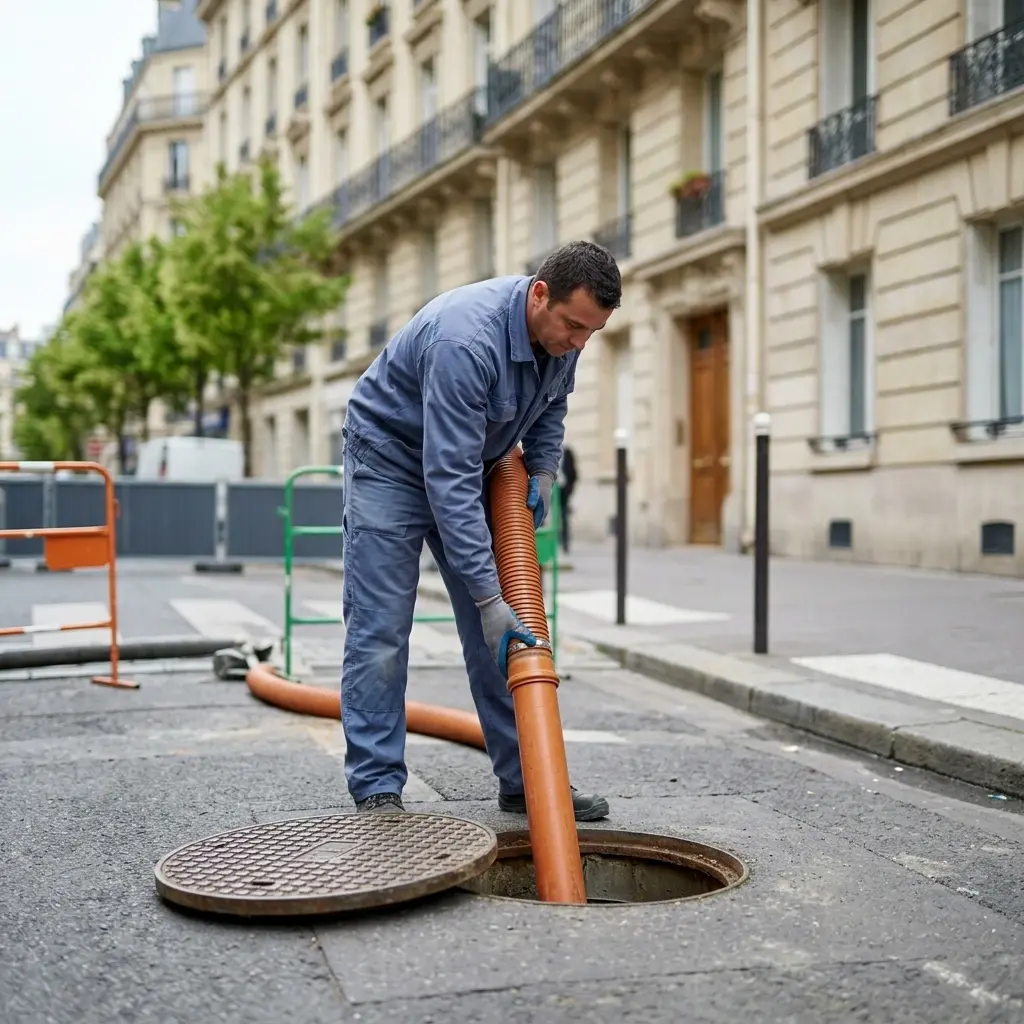 Raccordement au tout à l'égout Paris 11 (75011)