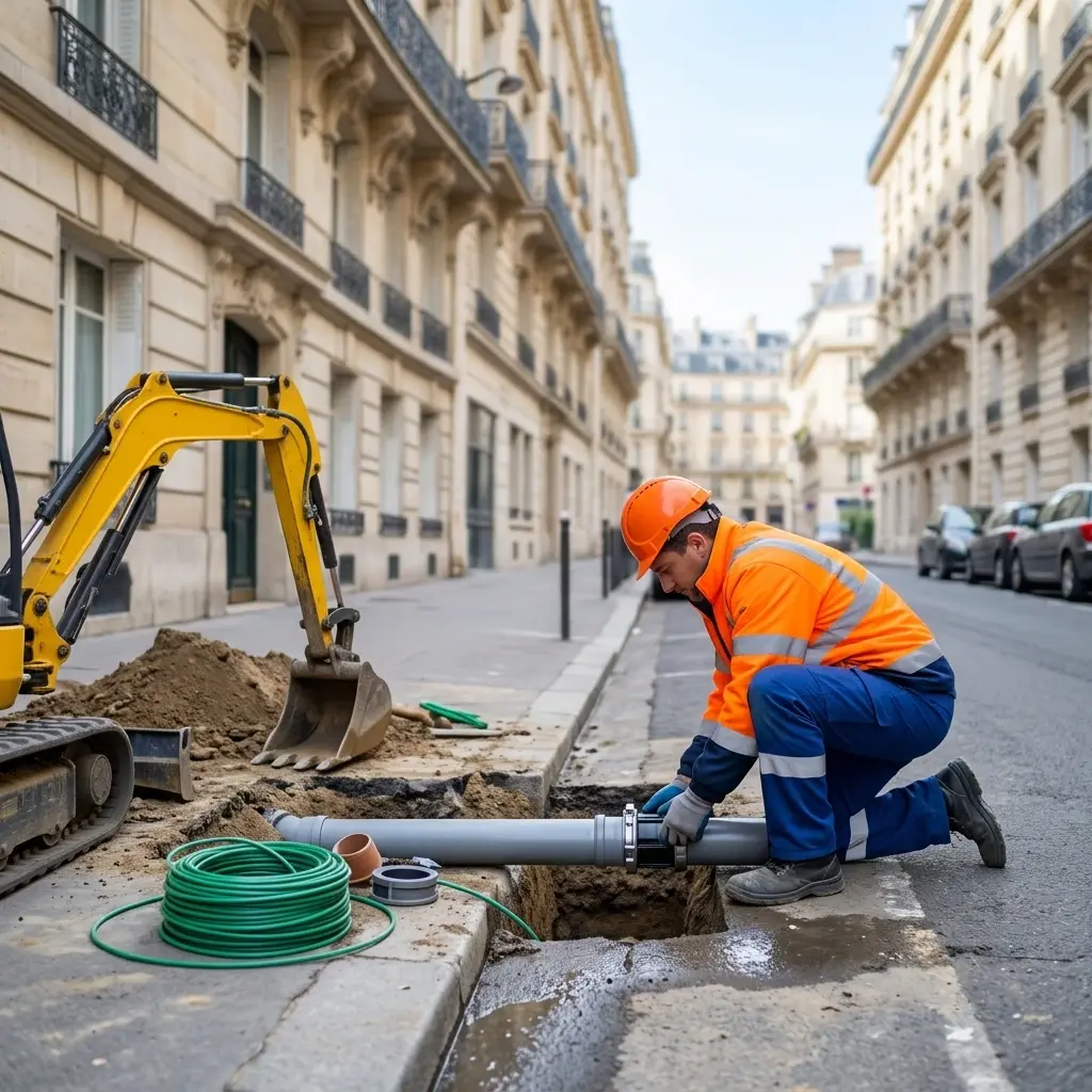 Raccordement au tout à l'égout Paris 16 (75016)