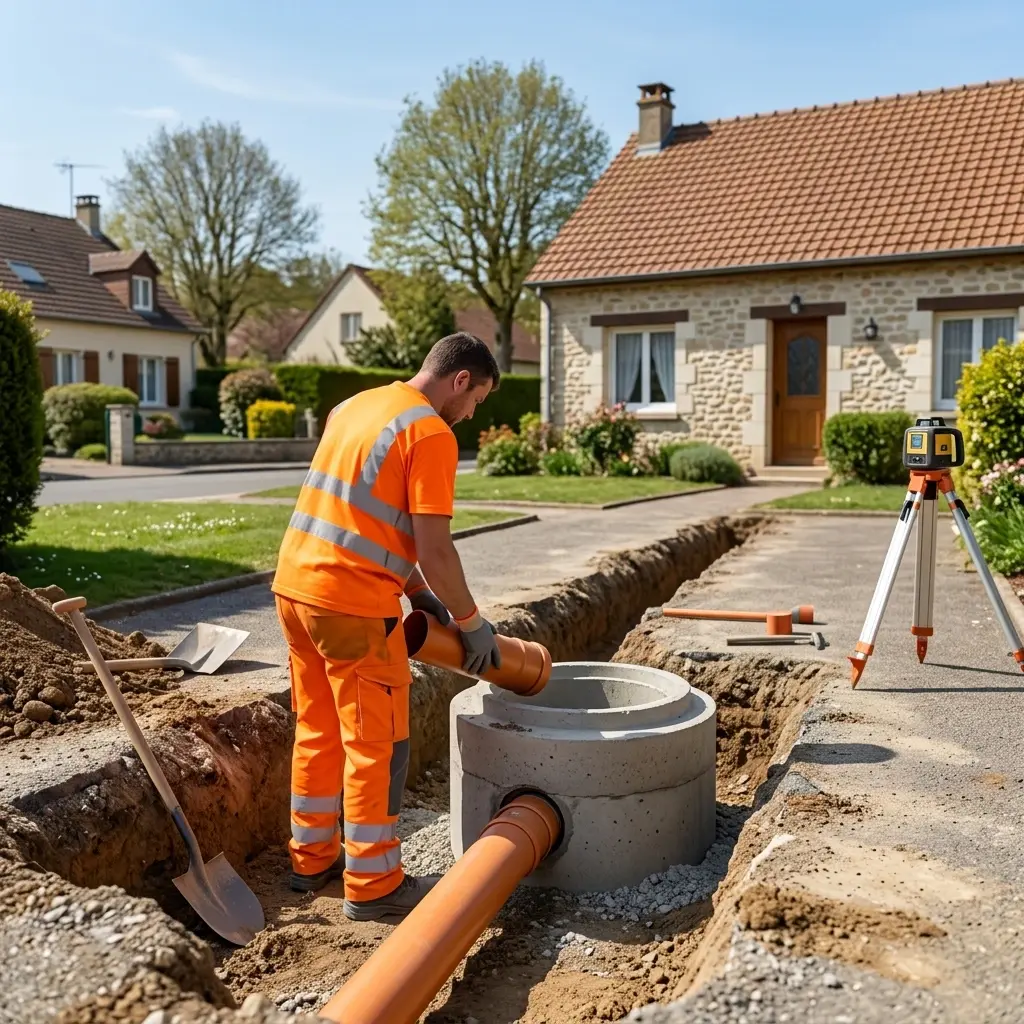 Raccordement au tout à l'égout Livry-sur-Seine (77000)