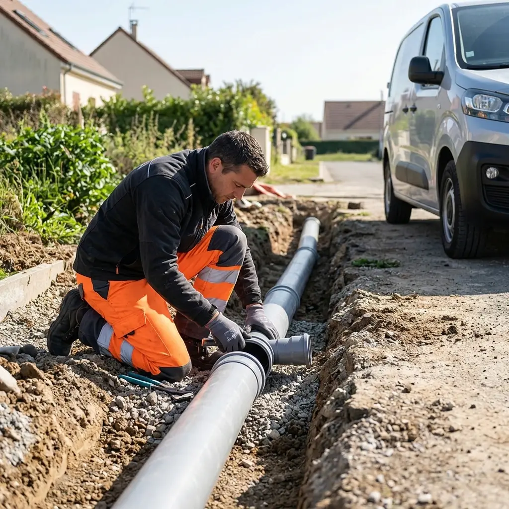 Raccordement au tout à l'égout Mareuil-lès-Meaux (77100)