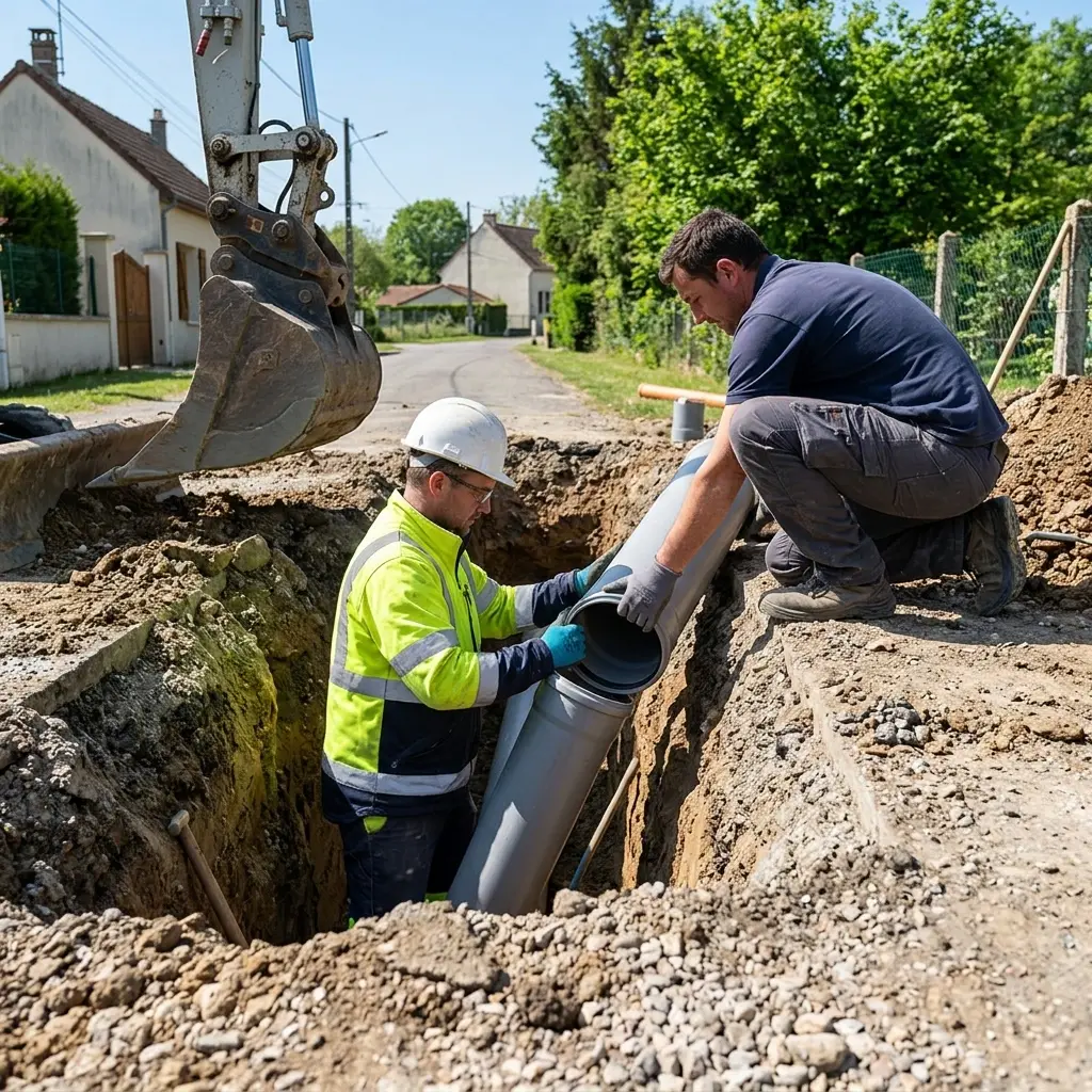 Raccordement au tout à l'égout Soignolles-en-Brie (77111)