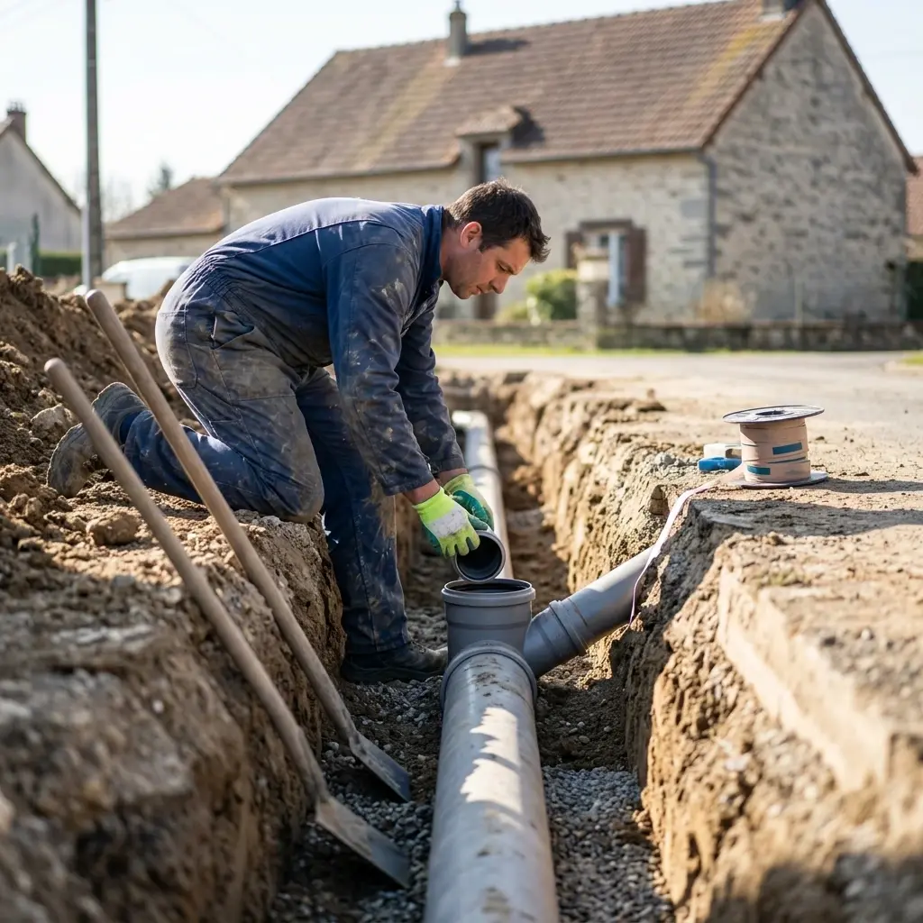 Une technique professionnelle pour vos canalisations