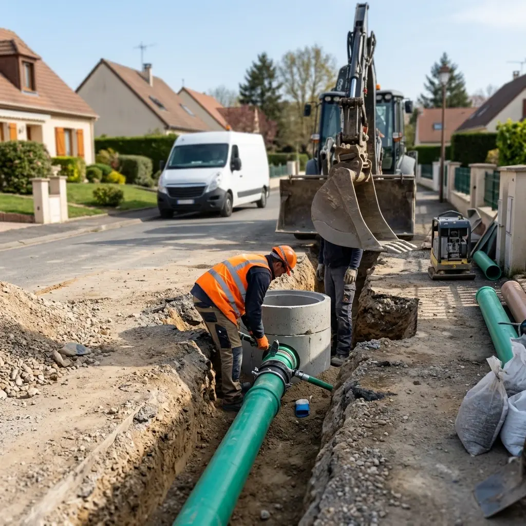 Comment se déroule le raccordement à Sivry-Courtry ?