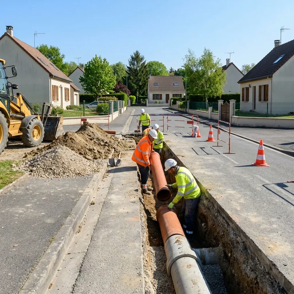 Comment se déroule le raccordement à Amillis ?