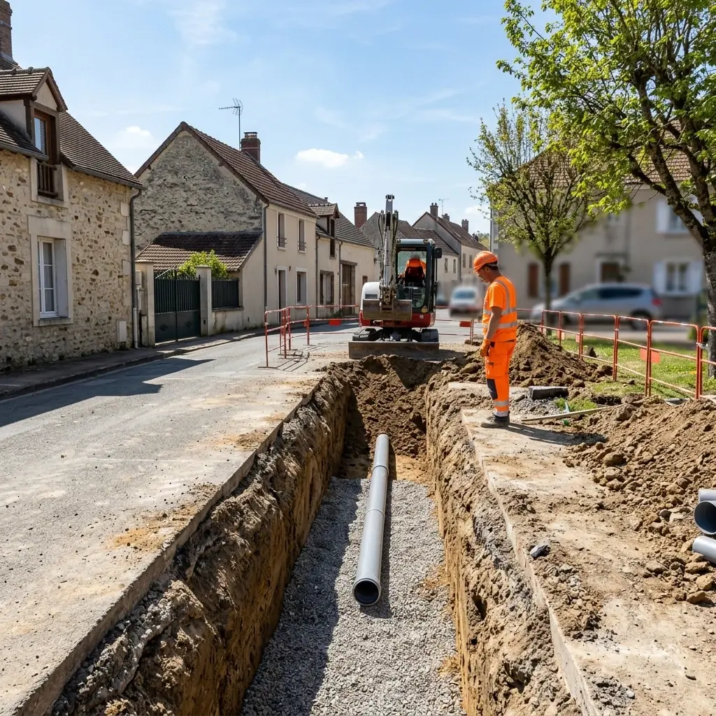 Comment se déroule le raccordement à Marolles-en-Brie ?