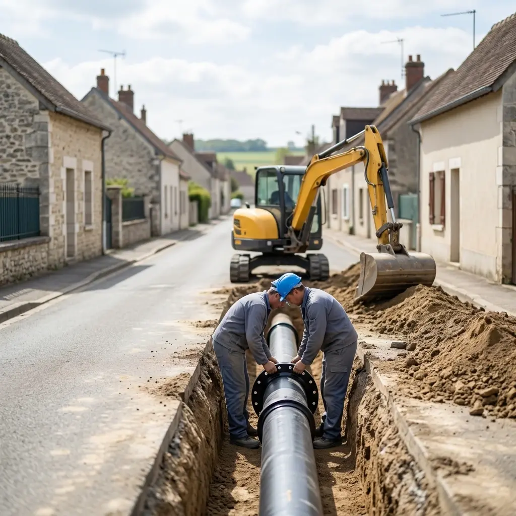 Besoin d'un raccordement rapide à Vaudoué ?