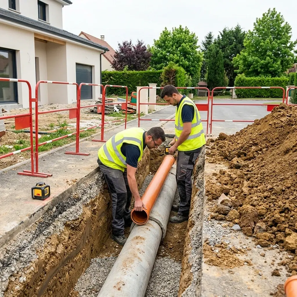 Notre méthode de raccordement au tout à l’égout