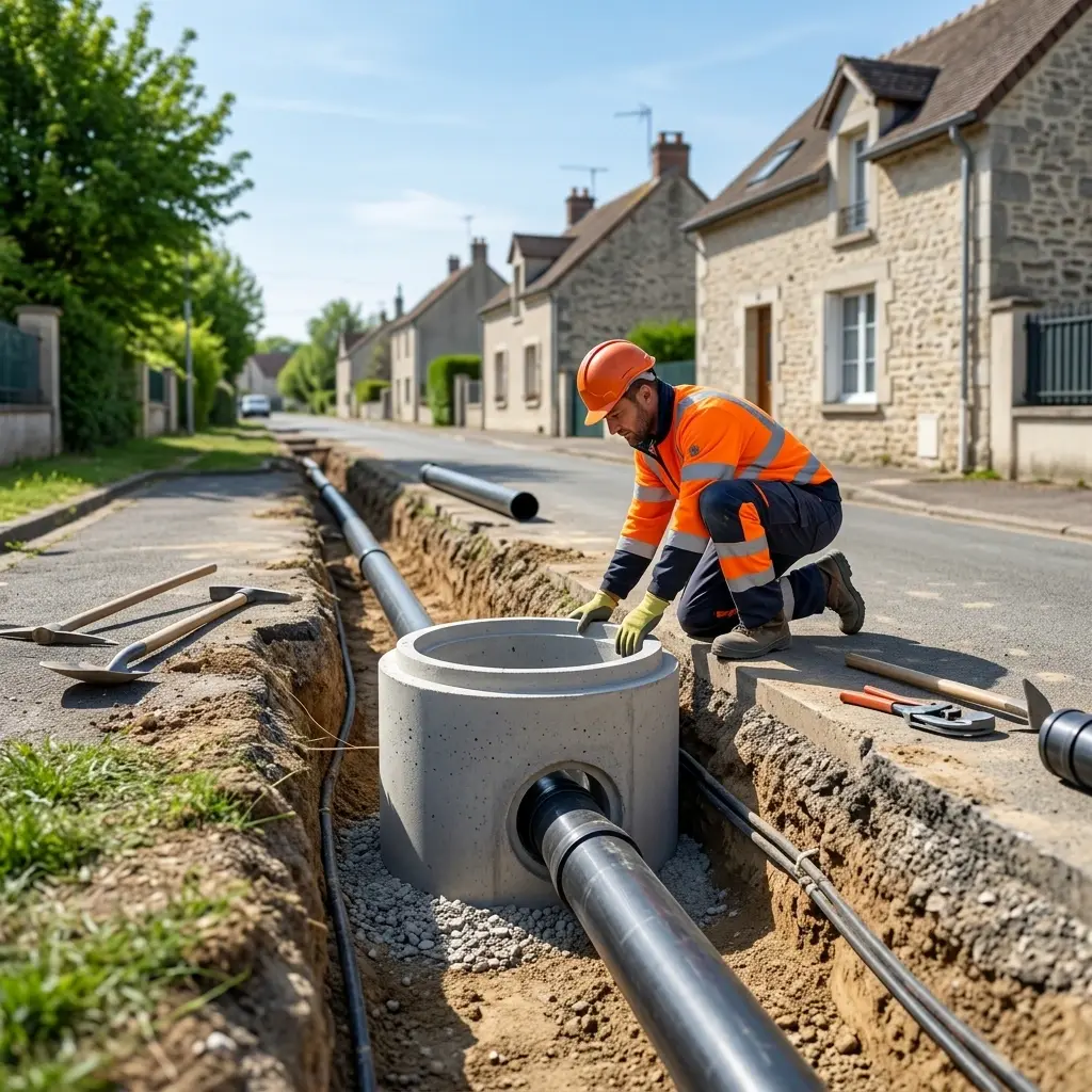 Notre approche du raccordement au tout à l'égout