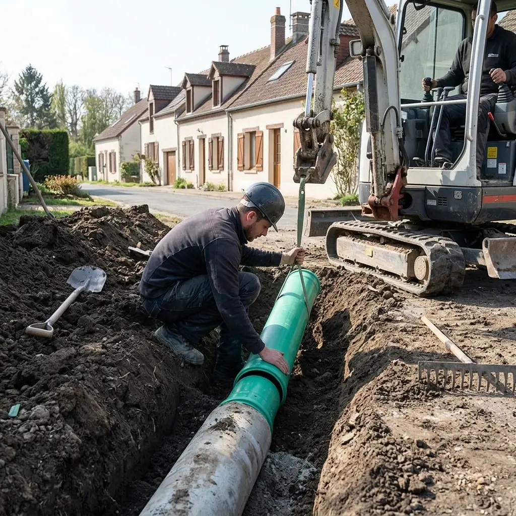 Comment se déroule le raccordement à Tombe ?