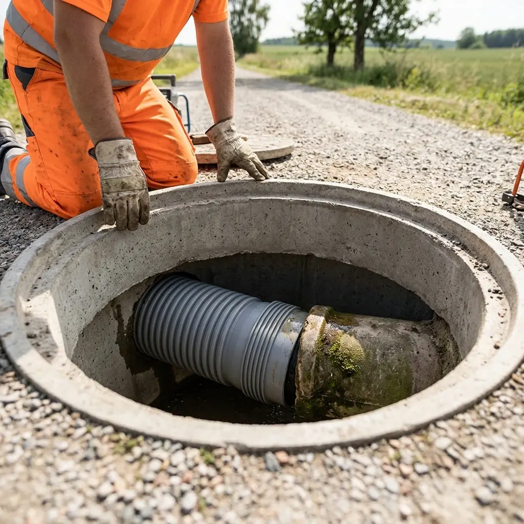Une installation technique et durable pour vos eaux usées