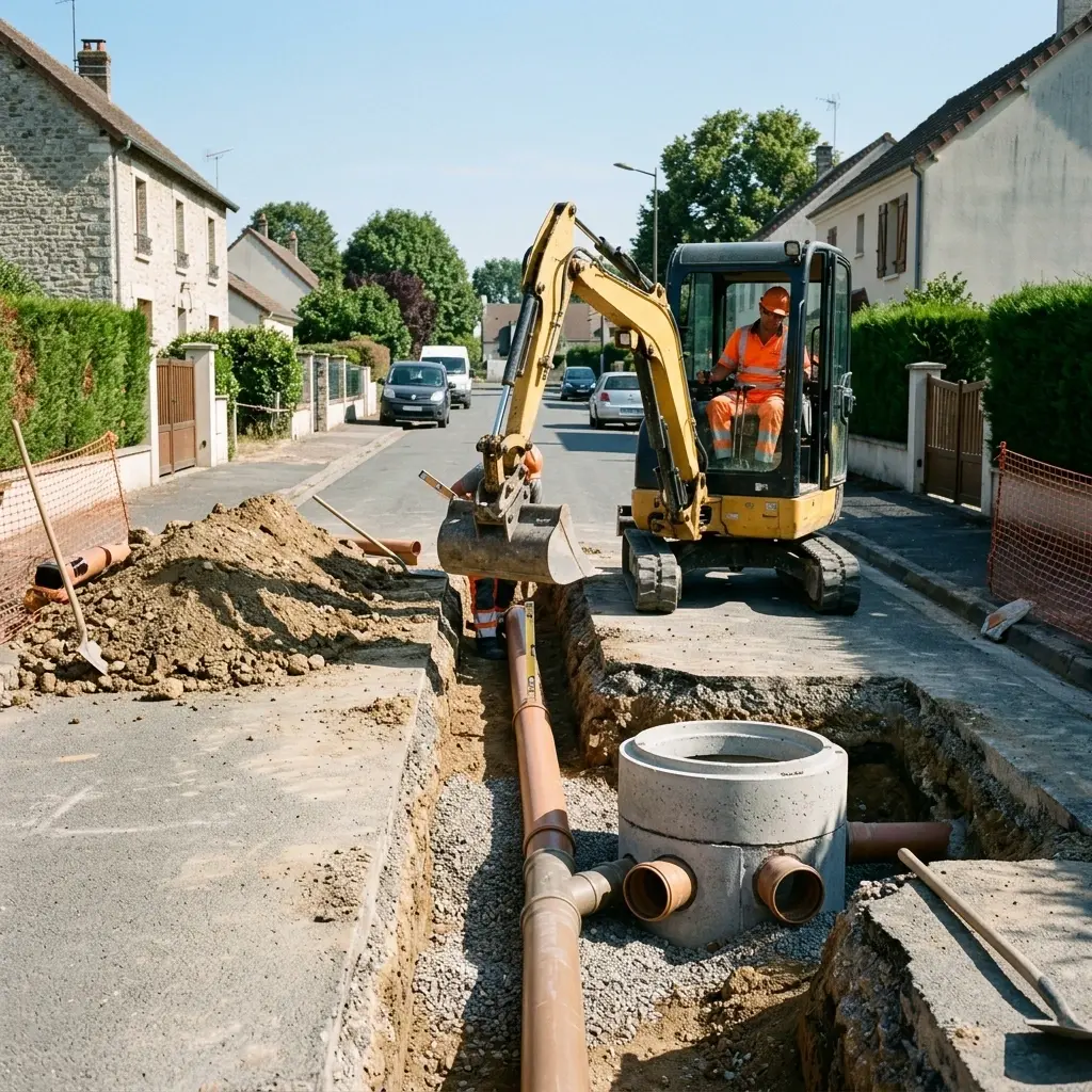 Comment se déroule le raccordement à Touquin ?